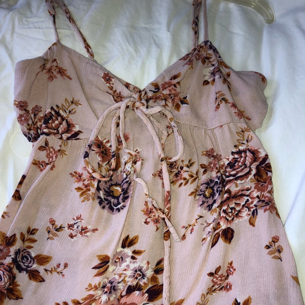 Flowy floral summer shirt